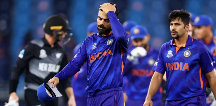 Kohli admits India 'not brave enough' as World Cup hopes fade