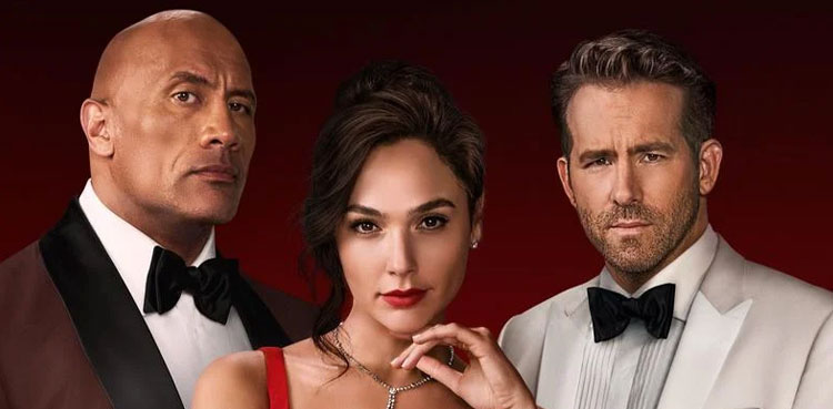 Dwayne Johnson over the moon as Red Notice 'shatters opening day record'