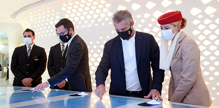 AC Milan legend Daniele Massaro visits Emirates Expo 2020 pavilion