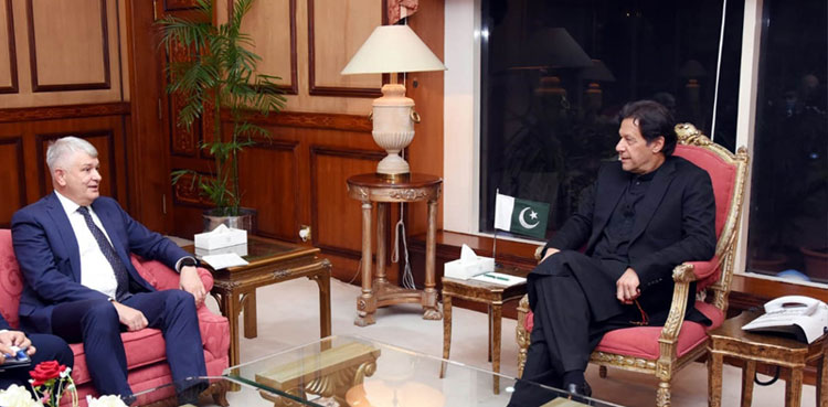 PM Imran, Uzbekistan NSA discuss bilateral ties