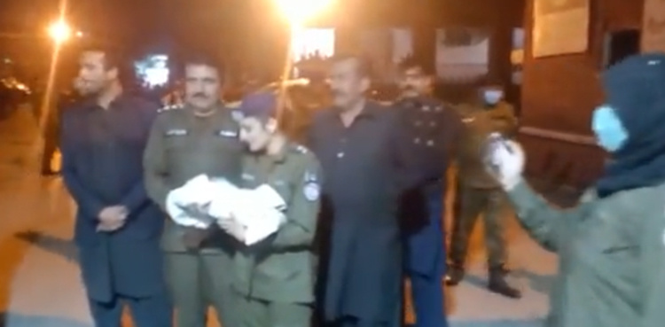 Rawalpindi police recover newborn abducted from hospital