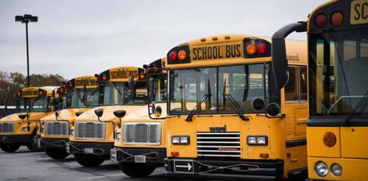 Minor girl falls asleep on school bus, wakes up in garage