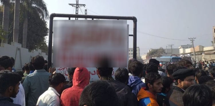 Foreign factory manager tortured to death, body set on fire in Sialkot