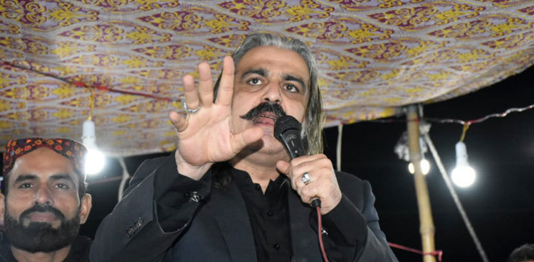 ECP slaps Rs50,000 fine on Ali Amin Gandapur for violating election code