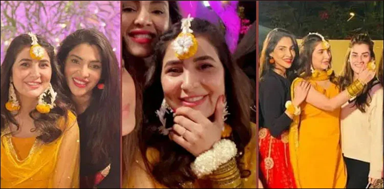 Areeba Habib's mayun pictures, videos go viral