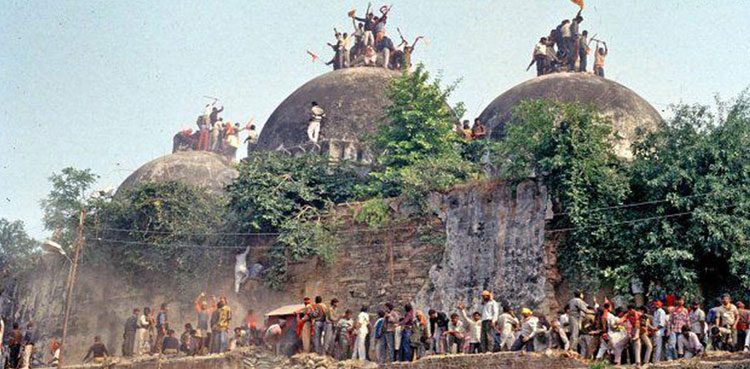 Pakistan voices concern over ‘Ram Temple’ flag hoisting at Babri Mosque
