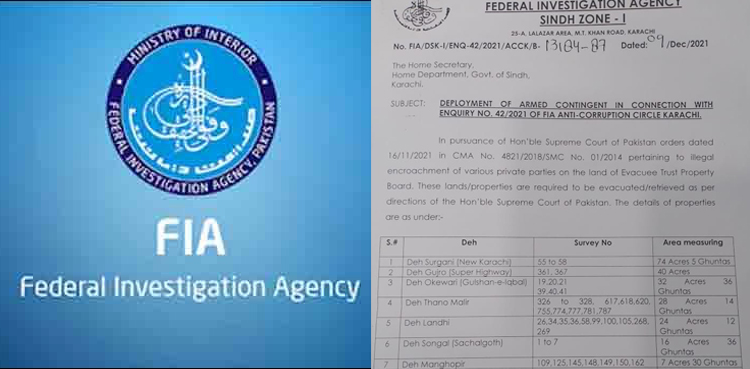 FIA pulls sock up to retrieve 300-acre occupied land of ETPB