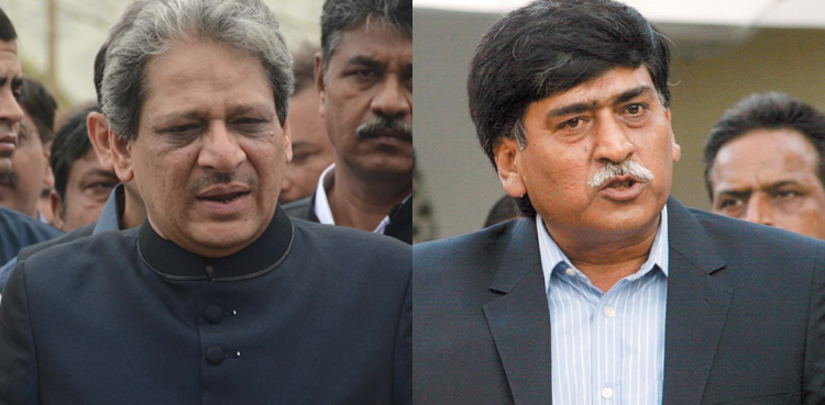 Ishratul Ebad Khan contacts MQM's Afaq Ahmed