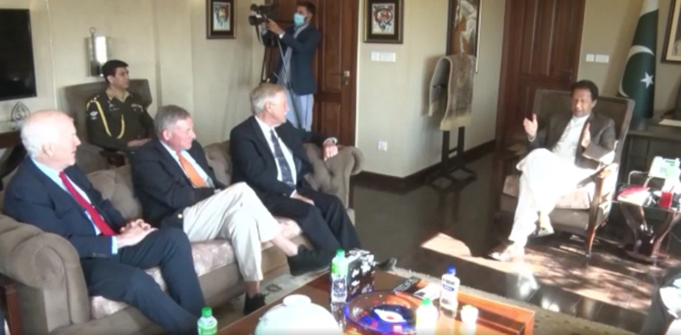 Pakistan, US strong partnership critical for region's peace: PM Imran Khan