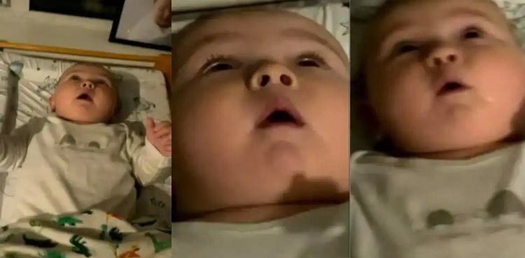 ‘Alright bruv’: Baby surprises mother with his first words in viral video- Watch