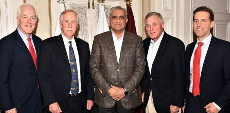 COAS Bajwa, US Senators discuss security situation in Afghanistan: ISPR