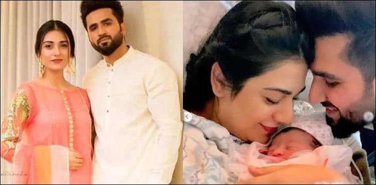 Sarah Khan shares video of husband Falak with daughter
