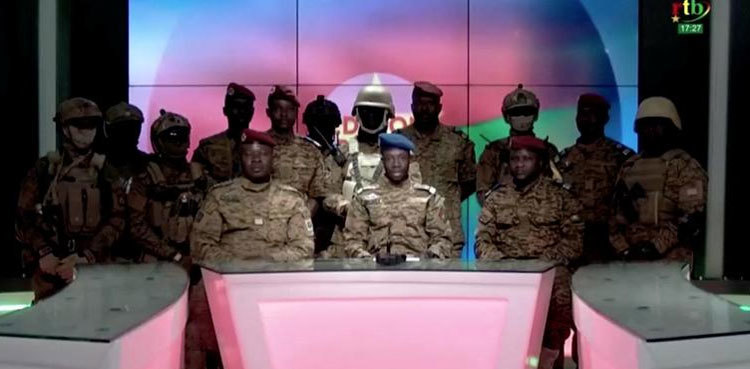 Burkina Faso army deposes president in West Africa's latest coup