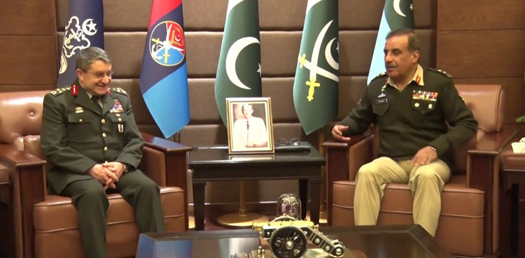 Deputy Chief of Turkish General Staff calls on CJCSC Gen Nadeem Raza