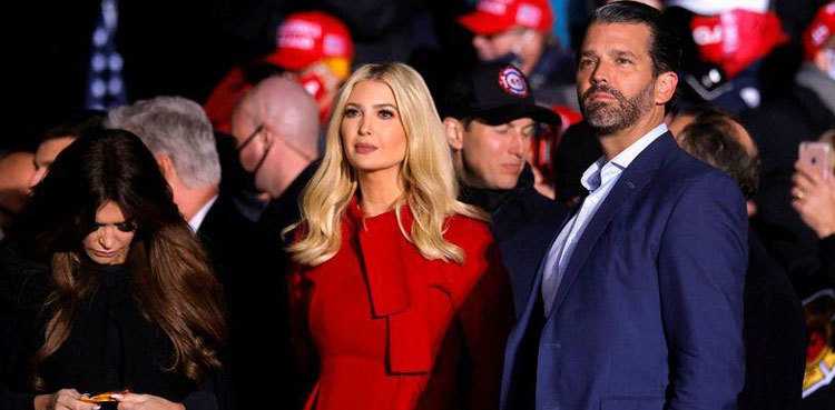 Donald Trump Jr, Ivanka Trump subpoenaed in New York probe