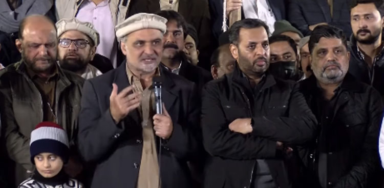 Talks, sit-in to continue side-by-side until demands met: JI Karachi chief