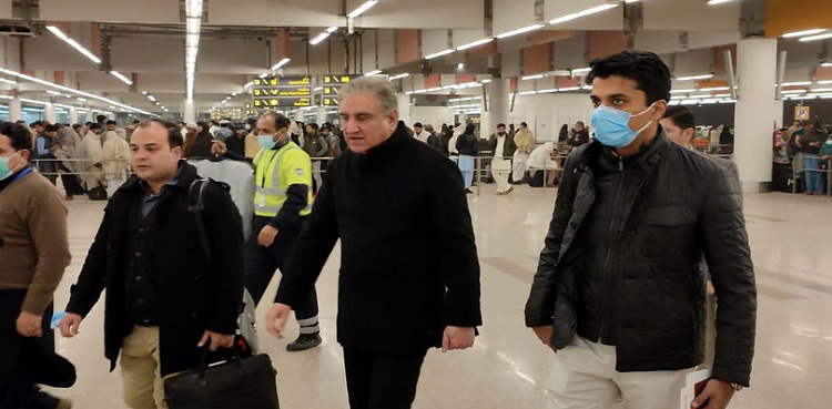 Shah Mahmood Qureshi leaves for Bucharest on visits to Romania, Spain