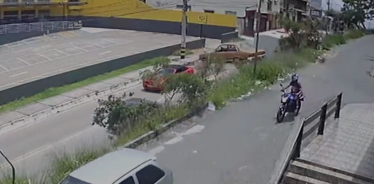 VIRAL: Car flies off road, lands on another