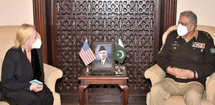 COAS Bajwa, US diplomat discuss humanitarian assistance for Afghanistan