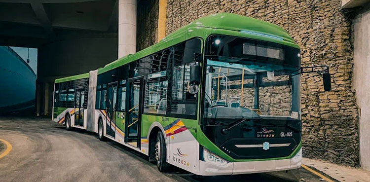 Asad Umar says Green Line BRTS to be fully operational on Jan 10