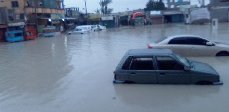 Heavy rainfall lash Gwadar, other parts of Balochistan