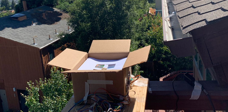 Smart roof coating keeps houses warm in winter, cool in summer