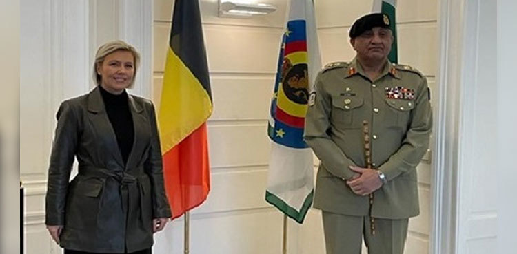 Pakistan, Belgium agree to further optimize military-to-military ties
