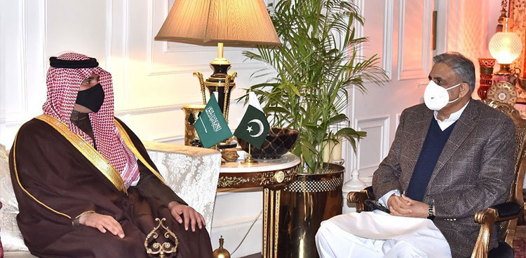 Saudi interior minister meets COAS Bajwa
