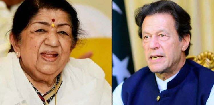 PM Imran Khan pays tribute to 'subcontinent's great singer' Lata Mangeshkar