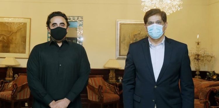 No-trust move: Bilawal directs CM Murad to woo MQM, GDA