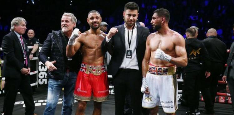 Kell Brook beats Amir Khan via 6th round TKO to end bitter rivalry