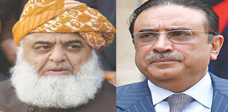 Zardari, Maulana Fazl agree upon no-trust move strategy