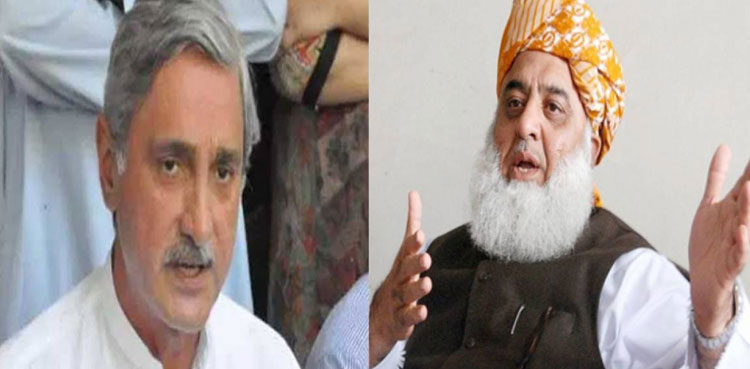 No-trust move: PDM chief holds 'secret meeting' with Tareen