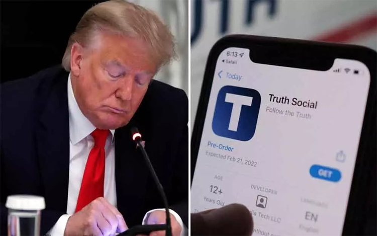 Truth Social: Trump's social media app set for release in Apple’s App Store
