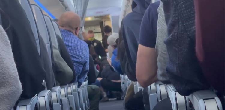 Viral video: Passenger storms US plane's cockpit
