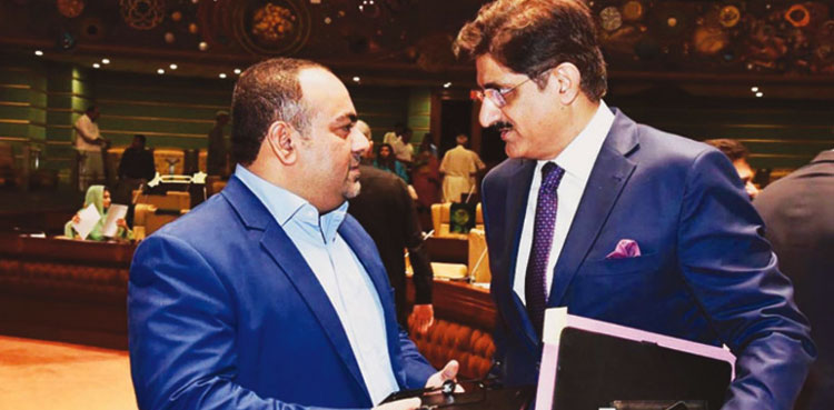 No-trust move: CM Sindh reaches Islamabad for talks with MQM