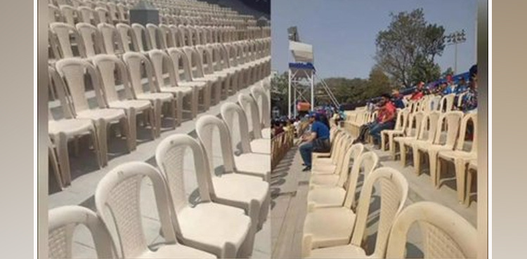 VIRAL: IPL match with plastic chairs angers Indians