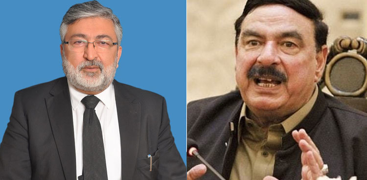 Parliament Lodges: Senator Kamran Murtaza seeks registration of case against Sheikh Rasheed