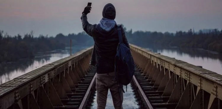 Youth run over by train while taking selfie