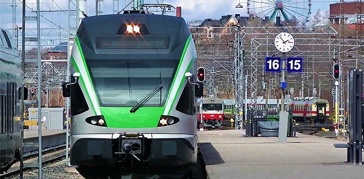 Finland suspends train connections to Russia
