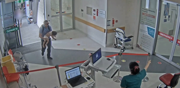 VIRAL: Incredible moment trainee nurse saves motionless toddler