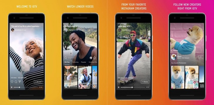 Instagram discontinues IGTV application