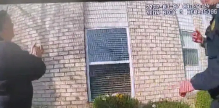 WATCH: Father throws toddler son out a window to firefighters