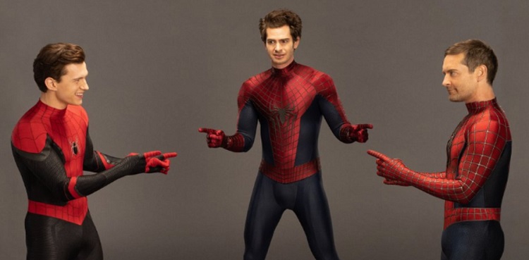 'Spider-Man' guys 'couldn't stop laughing' during meme shot; Here's why