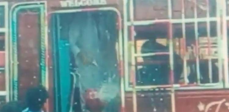 Viral video: Bus Conductor slaps female passenger in Karachi