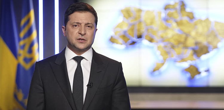 Zelenskiy says more than 2,500 Ukraine troops killed in war with Russia