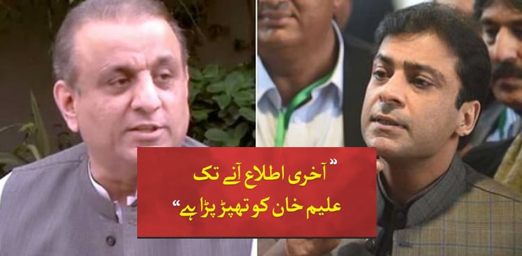 'Aleem Khan was slapped by Hamza Shehbaz'