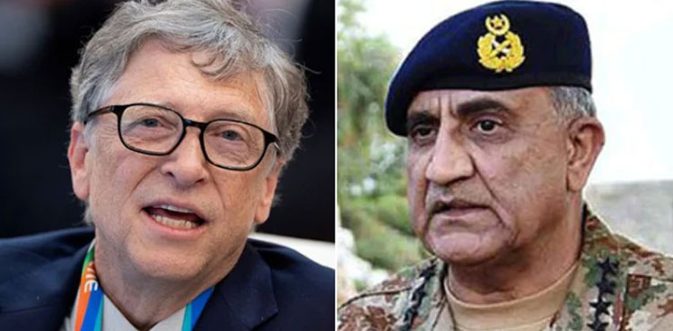 COAS Bajwa, Bill Gates discuss polio situation in Pakistan