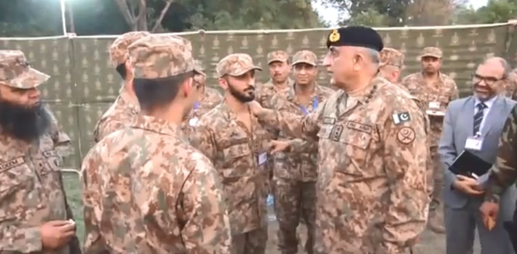 COAS Bajwa visited front line troops in Padhar Sector: ISPR