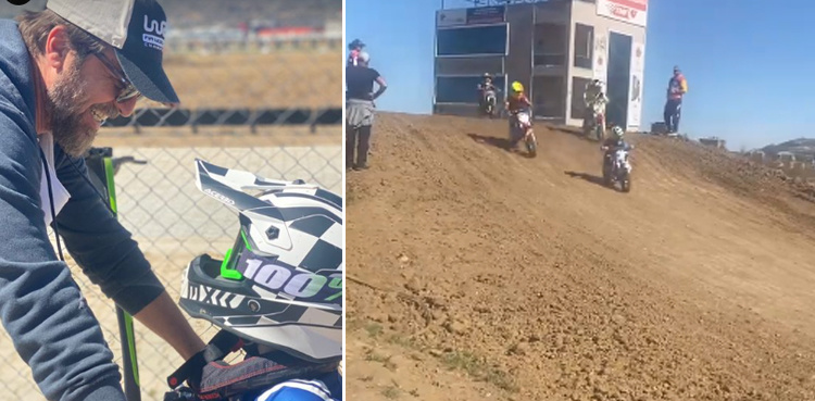 Ertugrul star Engin Altan Duzyatan’s son, 6, participates in first official race